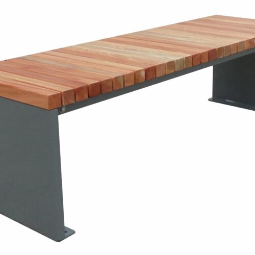 Parkbank Brenda zonder rugleuning.